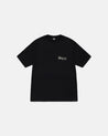 STUSSY SUPERIOR QUALITY PIG. DYED TEE-BLACK