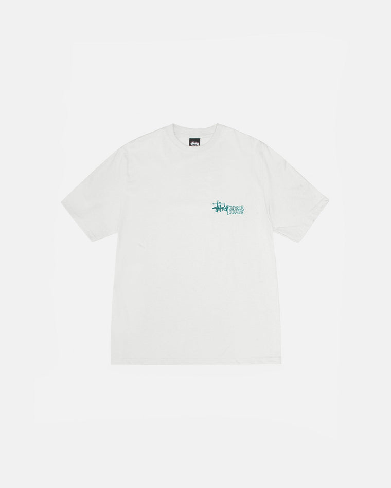 STUSSY SUPERIOR QUALITY PIG. DYED TEE-NATURAL