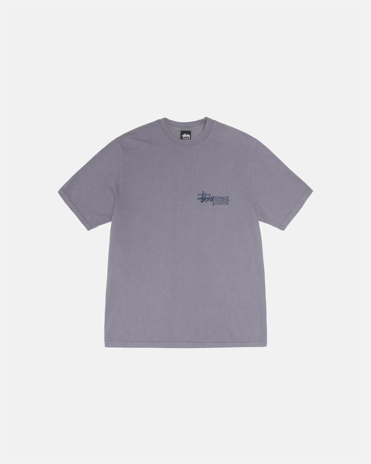 STUSSY SUPERIOR QUALITY PIG. DYED TEE-SHARK