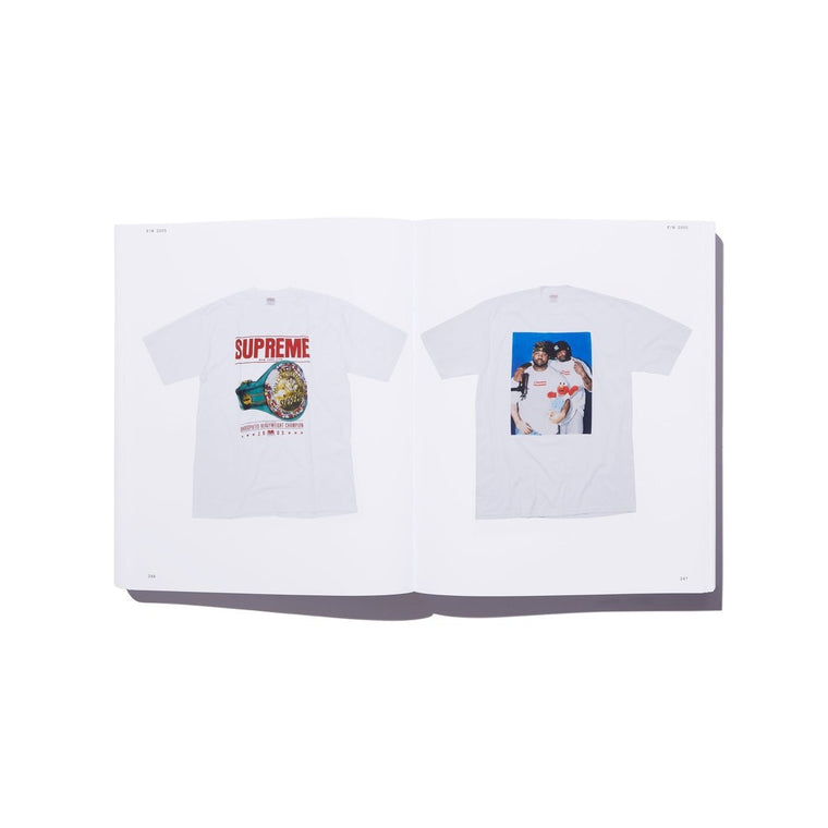 SUPREME SUPREME 30 YEARS T-SHIRTS 1994-2024 BOOK (3-VOLUMES)-WHITE