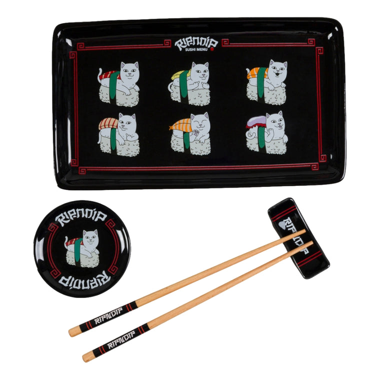 RIPNDIP SUSHI NERM SUSHI SET-BLACK