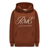 ROSEMAESE STREET MODE HOODIE-BROWN