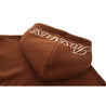 ROSEMAESE STREET MODE SHORT HOODIE-BROWN