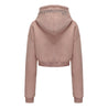 ROSEMAESE STREET MODE SHORT HOODIE-PINK