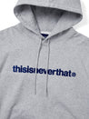 THIS IS NEVER THAT T-LOGO HOODIE-GREY