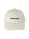 THIS IS NEVER THAT T-LOGO CAP-WHITE