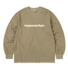 THIS IS NEVER THAT T-LOGO L/S TEE-COFFEE