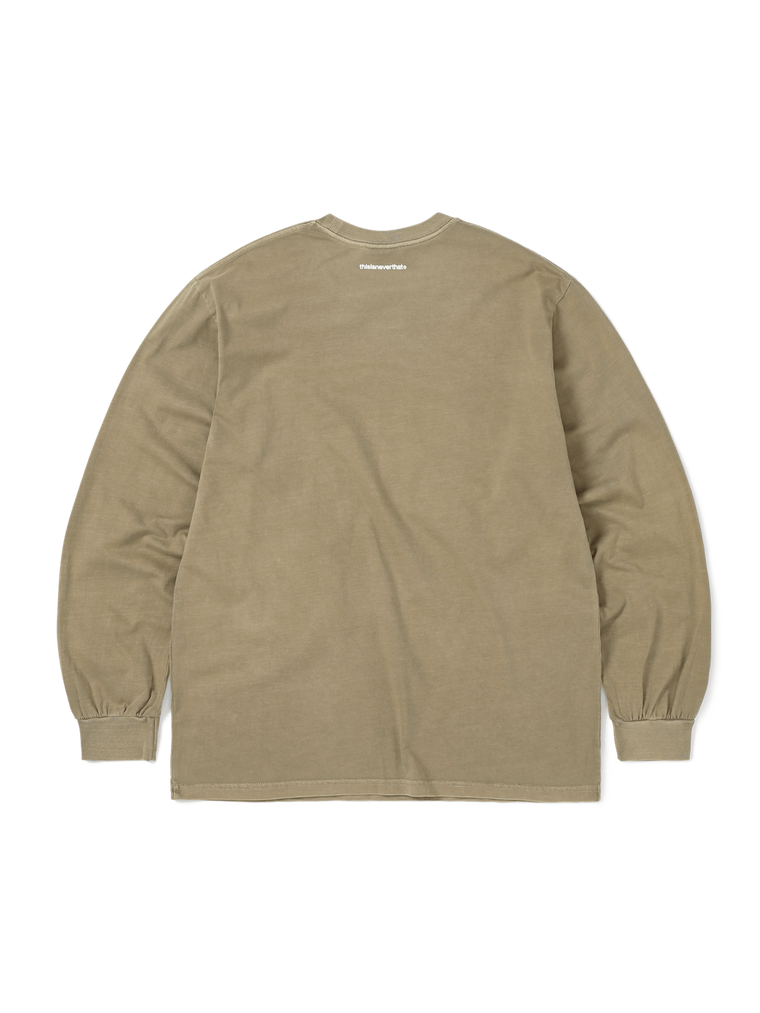 THIS IS NEVER THAT T-LOGO L/S TEE-COFFEE