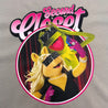 2ND CLOSET THE SHOW MUST GO ON PRINTED T-SHIRT-GREY