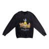 2ND CLOSET THINK DIFFICULT SWEAT SHIRT-BLACK