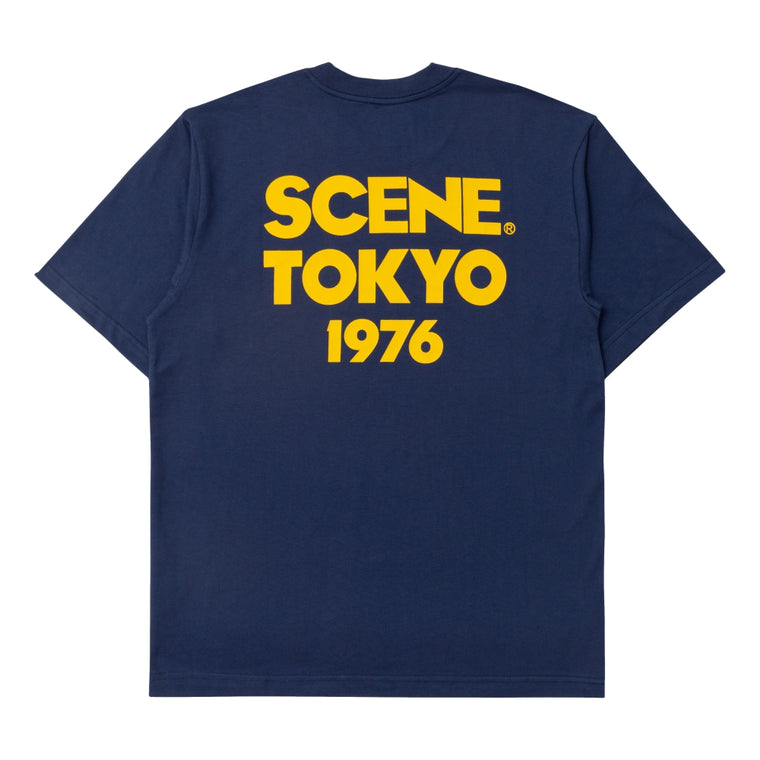 SCENE BY ICE FIRE TOKYO 1976 TEE-NAVY