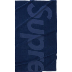 SUPREME TONAL LOGO TOWEL-NAVY