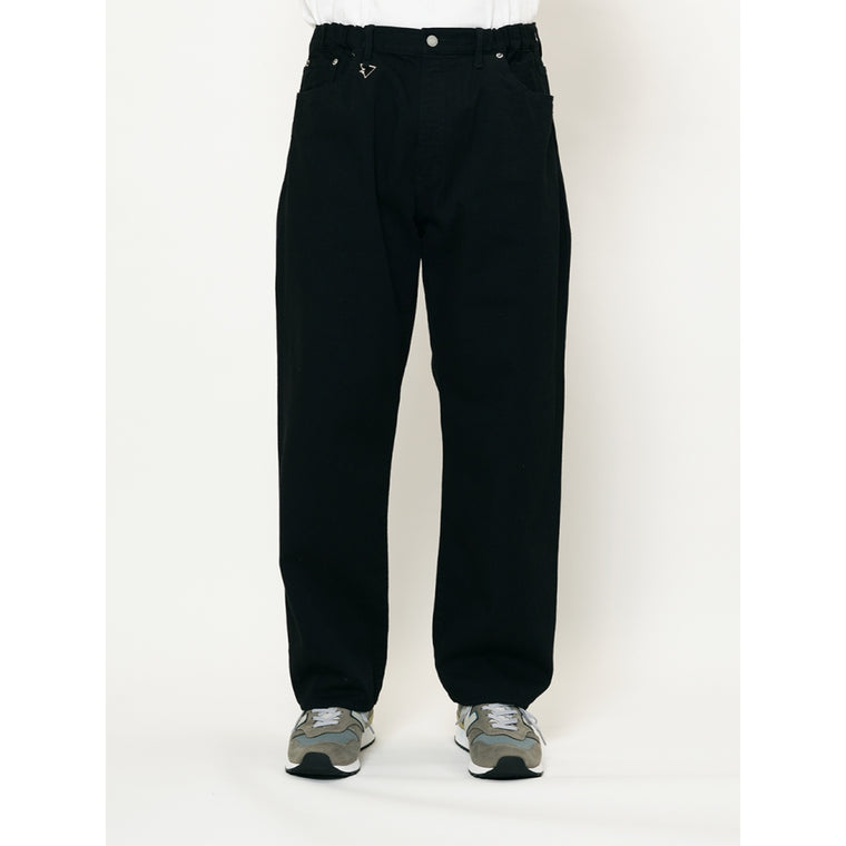 WHIZLIMITED TRACK DENIM PANTS-BLACK