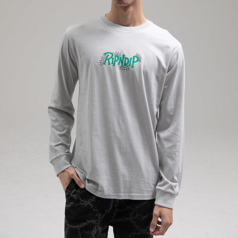 RIPNDIP TRAVIS LONG SLEEVE-GREY