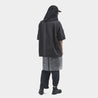 MEANSWHILE TRINITY CHAMBRAY SAFARI S/S SHIRT-WHITE