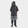 MEANSWHILE TRINITY CHAMBRAY SAFARI S/S SHIRT-WHITE