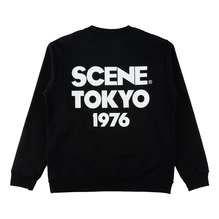 SCENE BY ICE FIRE TOKYO 1976 SWEATER-BLACK