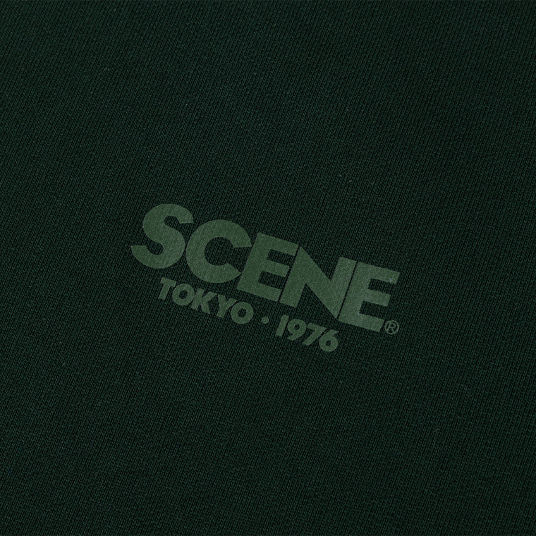 SCENE BY ICE FIRE TOKYO 1976 SWEATER-DARK GREEN