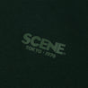 SCENE BY ICE FIRE TOKYO 1976 SWEATER-DARK GREEN