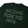 SCENE BY ICE FIRE TOKYO 1976 SWEATER-DARK GREEN