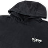 SCENE BY ICE FIRE WASHED TOKYO 1976 HOODIE-BLACK