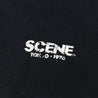 SCENE BY ICE FIRE WASHED TOKYO 1976 HOODIE-BLACK