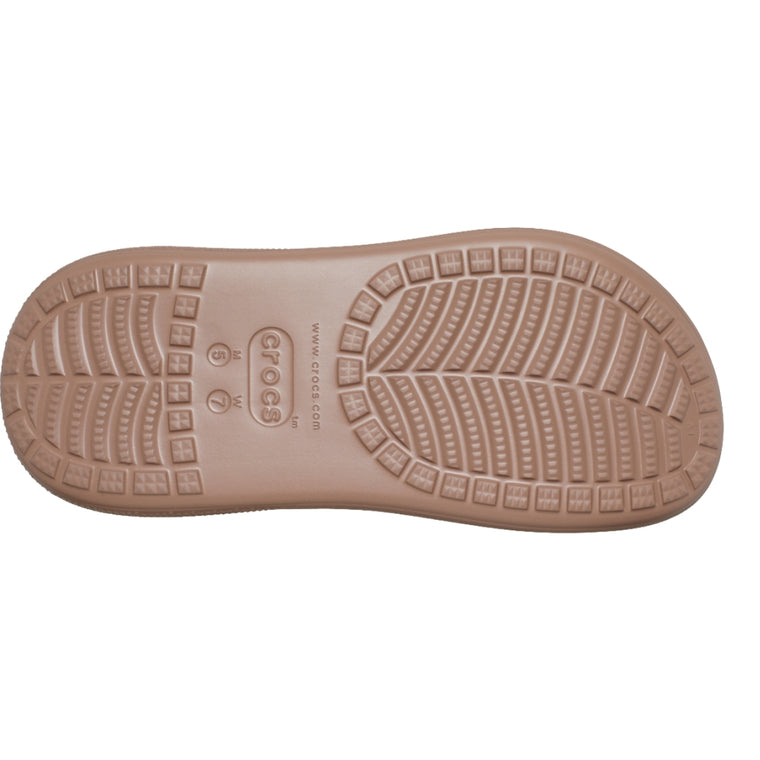 CROCS UNISEX CRUSH CLOG-LATTE