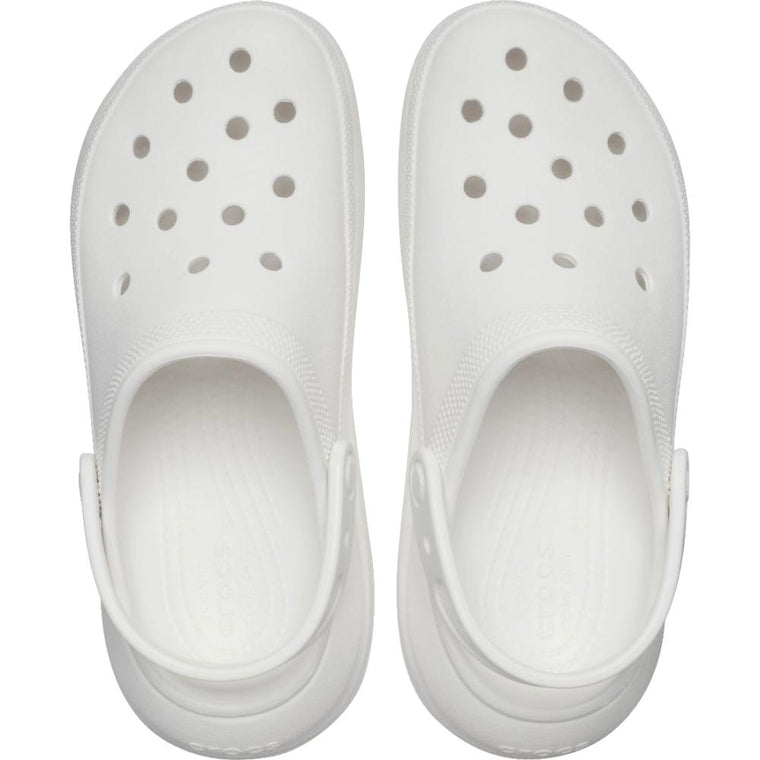 CROCS UNISEX CRUSH CLOG-WHITE