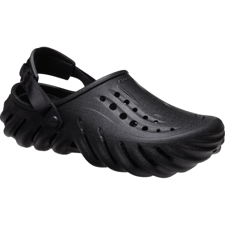 CROCS UNISEX ECHO CLOG-BLACK