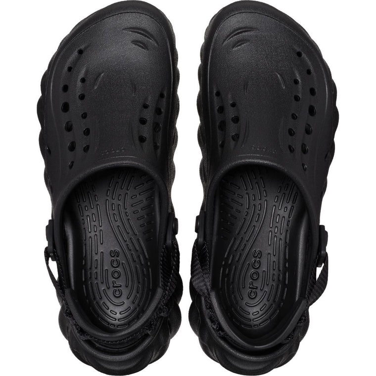 CROCS UNISEX ECHO CLOG-BLACK