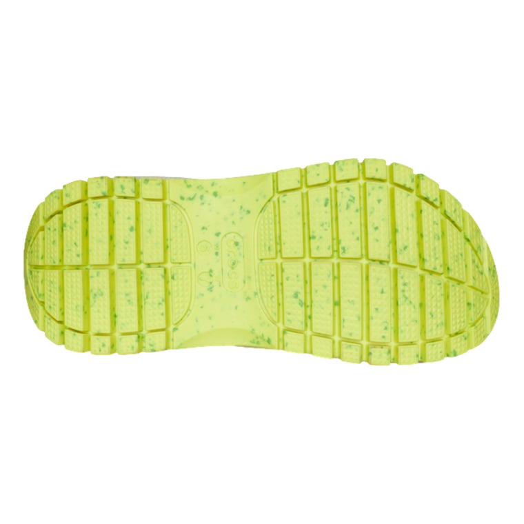 CROCS UNISEX MEGA CRUSH CLOG-GREEN