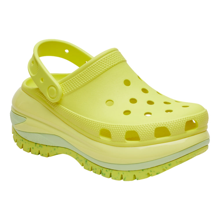 CROCS UNISEX MEGA CRUSH CLOG-GREEN