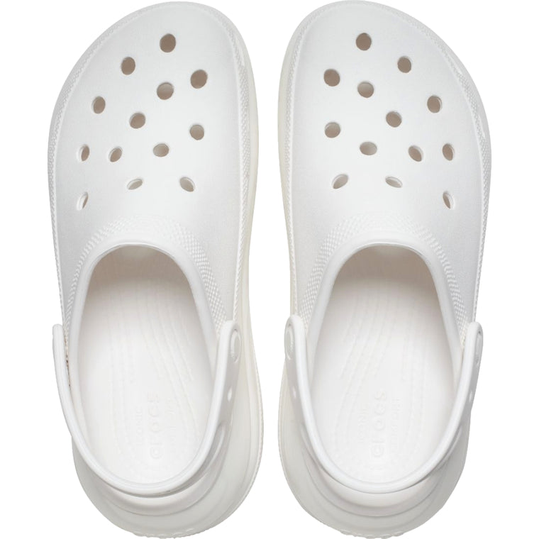 CROCS UNISEX MEGA CRUSH CLOG-WHITE