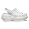 CROCS UNISEX MEGA CRUSH CLOG-WHITE