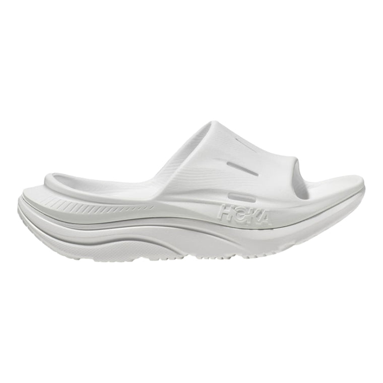 HOKA ONE ONE U ORA RECOVERY SLIDE 3-WHITE/WHITE