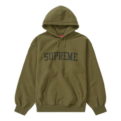 SUPREME VARSITY HOODED SWEATSHIRT-OLIVE