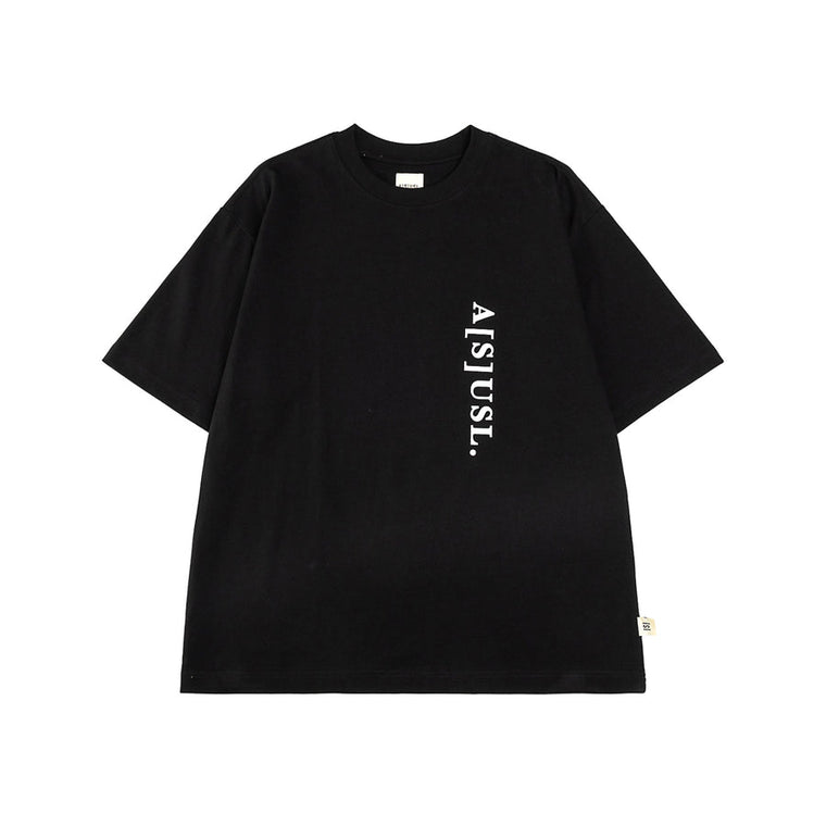 A[S]USL VERTICAL LOGO TEE-BLACK