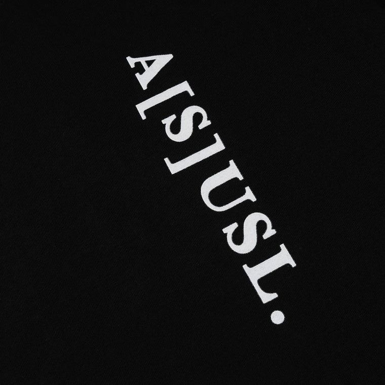 A[S]USL VERTICAL LOGO TEE-BLACK