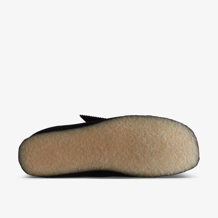 CLARKS ORIGINAL WALLABEE BOOT-BLACK SUEDE
