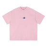 ORI FREDERIQO WASHED PRINT TEE-PINK