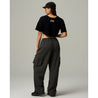 TEAMJOINED W AURA CROP TOP OVERSIZED-BLACK