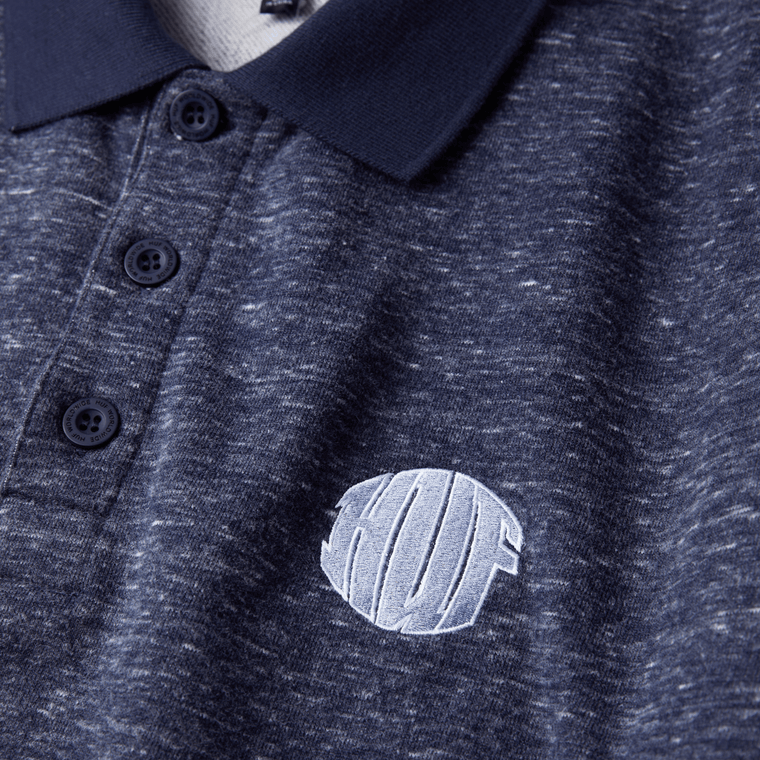 HUF WINSTON POLO FLEECE-NAVY