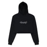 RIPNDIP WOMEN'S KAWAII NERM CROPPED HOODIE-BLACK