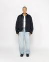 STUSSY WORKGEAR JACKET-BLACK