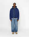 STUSSY WORKGEAR JACKET-BLUE