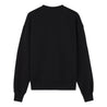 MAISON KITSUNE W SPEEDY FOX PATCH COMFORT SWEATSHIRT-BLACK