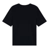 MAISON KITSUNE W SPEEDY FOX PATCH COMFORT TEE-SHIRT-BLACK