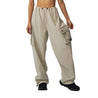 TEAMJOINED W TECH ADJUSTABLE WAIST BOTTOM-LIGHT GREY