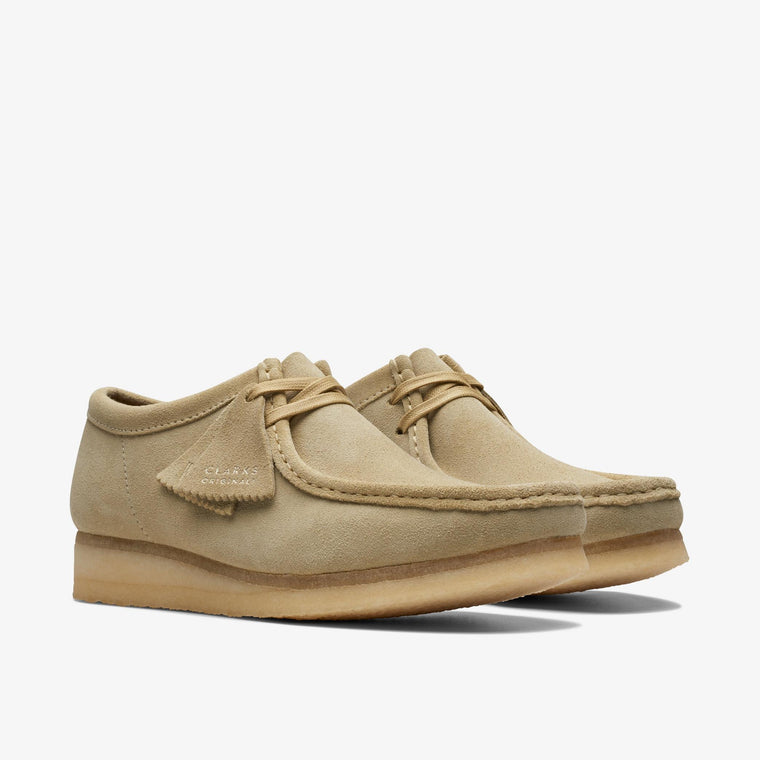 CLARKS ORIGINAL WALLABEE-MAPLE SUEDE