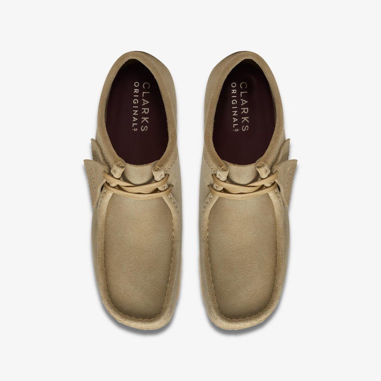 CLARKS ORIGINAL WALLABEE-MAPLE SUEDE